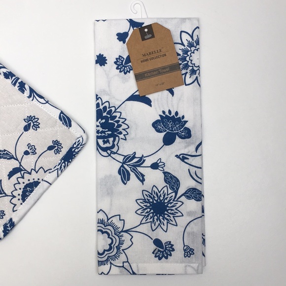 Mabelle Home Collection, dish towel + hot pad set. - Picture 2 of 5